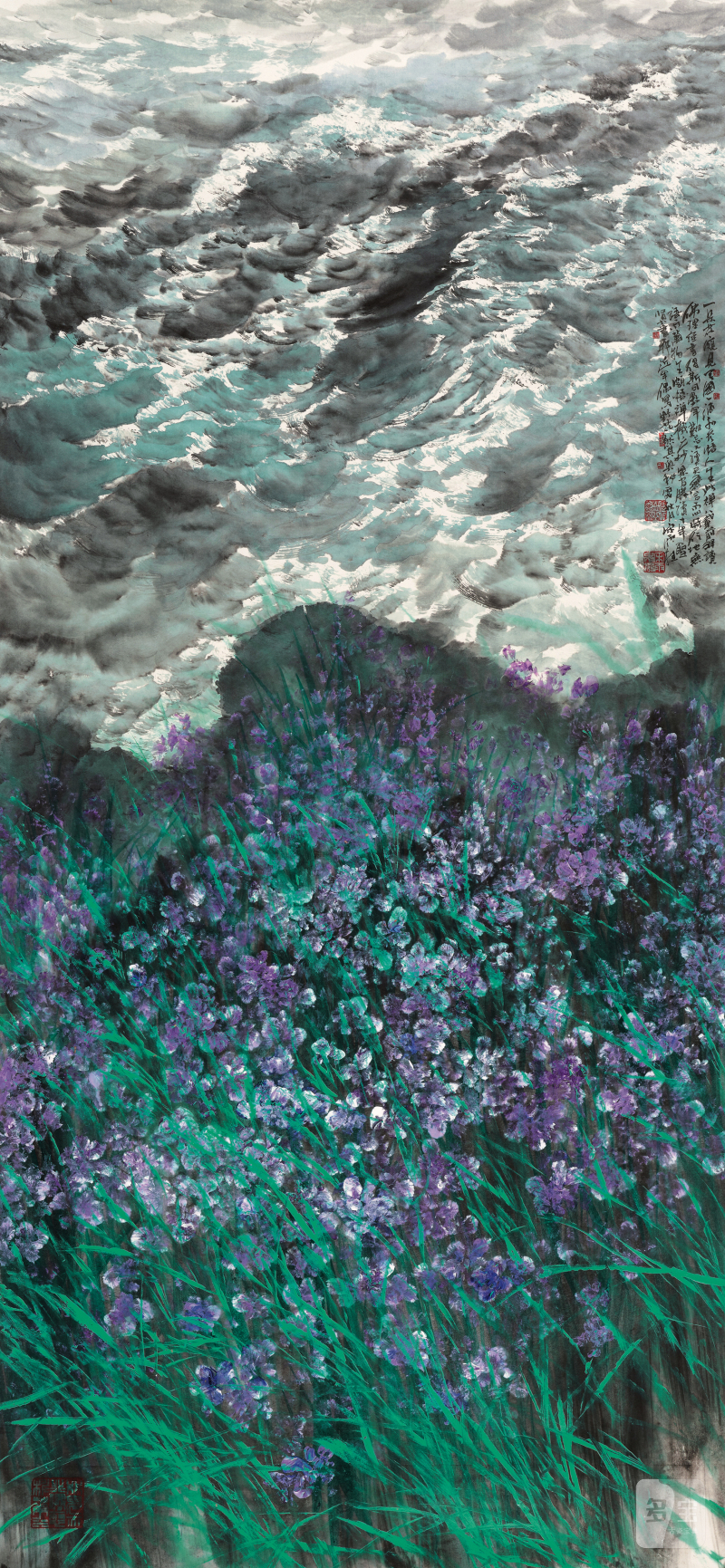 宋雨桂 1940-2017 山花烂漫 - 图2